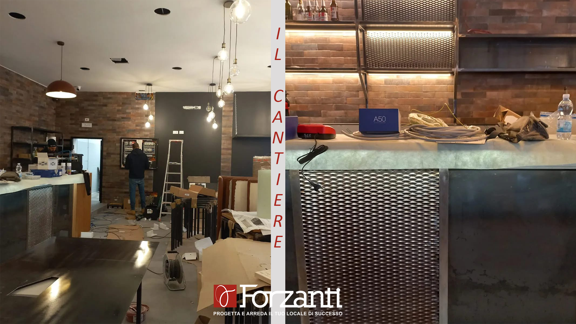 lavori cantiere locale pub