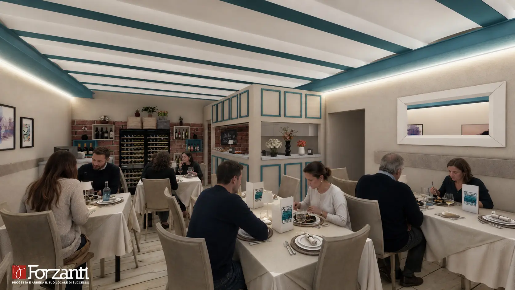 design ristorante contemporaneo